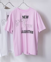 フェイドフロッキープリント Tシャツ