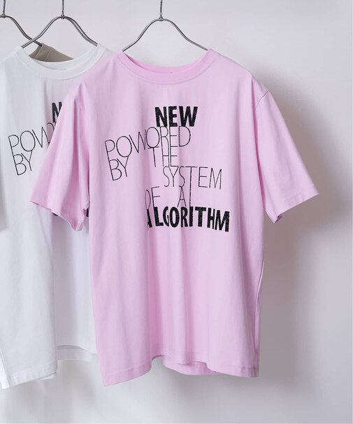 フェイドフロッキープリント Tシャツ