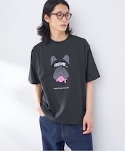 MICCHI フェイスドッグTEE