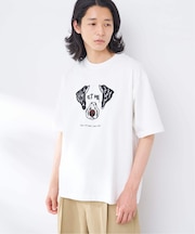 MICCHI フェイスドッグTEE