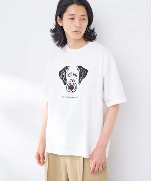 MICCHI フェイスドッグTEE