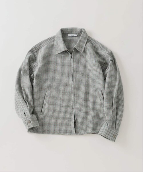 Steven Alan＞ パーテックス オーバル スタンドカラー ブルゾン