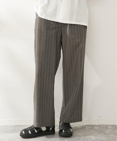 natural stripe パンツ