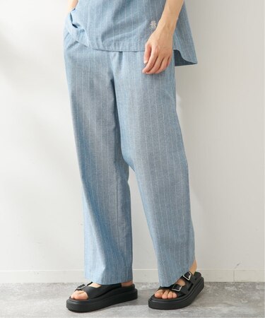 natural stripe パンツ