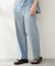 natural stripe パンツ