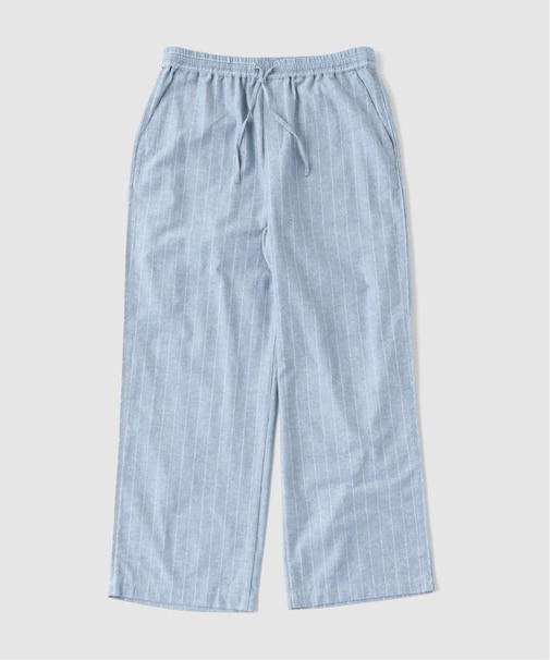 natural stripe パンツ