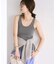 Smooth cup knit タンクトップ