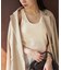 Smooth cup knit タンクトップ