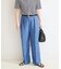 【WEB限定】ウォッシャブル / デニムライクスティックパンツ