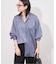 《追加》【ARCHIVE STANCE/アーカイブスタンス】Satin Stripe Dolman Shirt