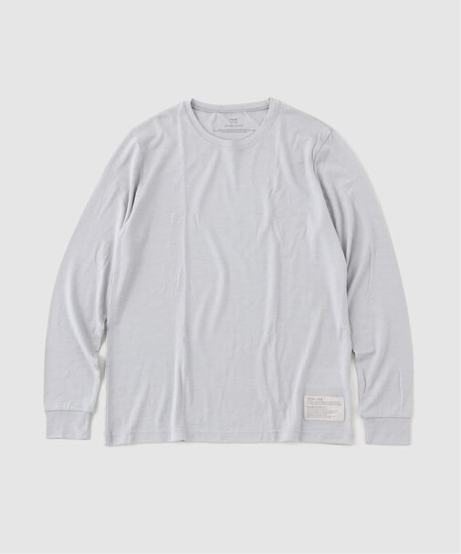 TAION / タイオン メリノウール アンダーウェア ロングスリーブ Tシャツ