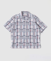 Garment wash Madras シャツ