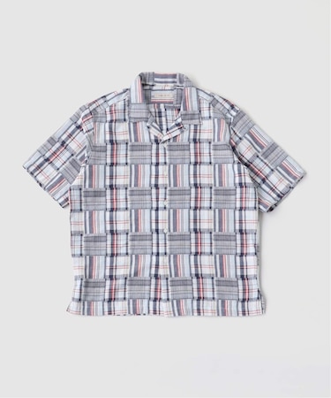 Garment wash Madras シャツ