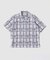 Garment wash Madras シャツ