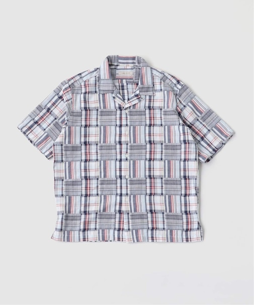 Garment wash Madras シャツ