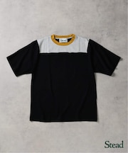 Stead / ブロック オーバー ヨーク Tシャツ