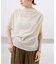 HAKUJI/ハクジ crepe jersey asym T Tシャツ H232617