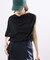 HAKUJI/ハクジ crepe jersey asym T Tシャツ H232617