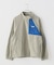 KEBOZ NECK ZIP FLEECE PULLOVER