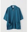 KEBOZ BALL KNIT ZIP UP SHIRT