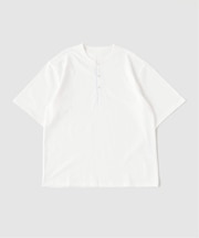 フレンチヘンリーネックTシャツ