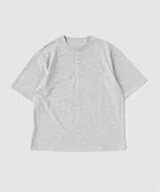 フレンチヘンリーネックTシャツ