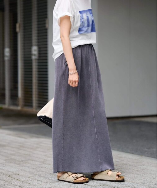 オゾン加工ワッフルスカート