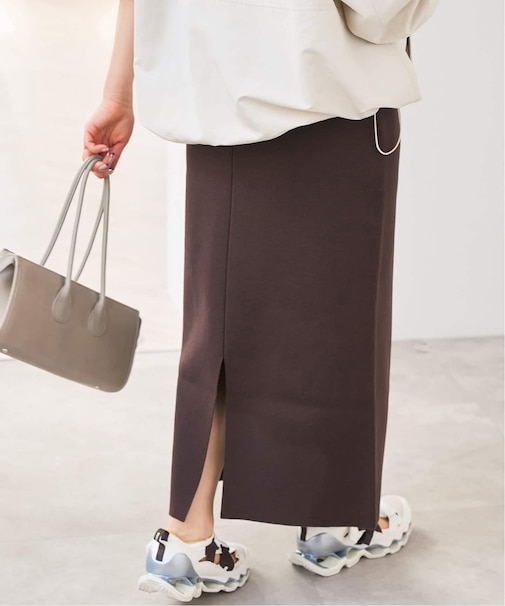 ストレートニットスカート