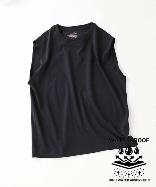 【汗染み防止】SWEATPROOF ノースリーブTシャツ