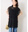 Lace layered チュニックブラウス