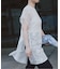 Lace layered チュニックブラウス