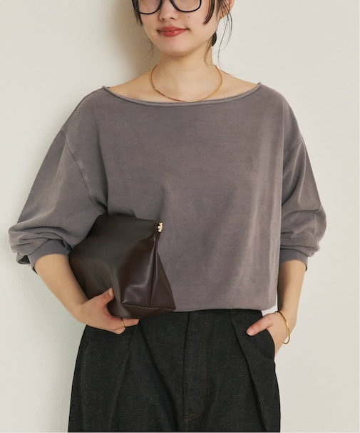 Garment dye mini 裏毛