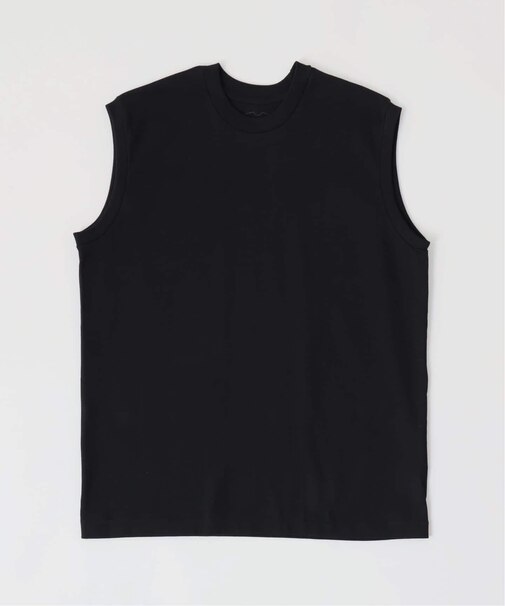HANES T-SHIRTS KURO スリーブレスT