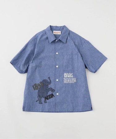 WORK OF ART(ワークオブアート) 別注 Embroidery O/P シャツ
