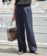 《セットアップ対応可/WEBのみ4サイズ展開》撥水2タックチノパンツ