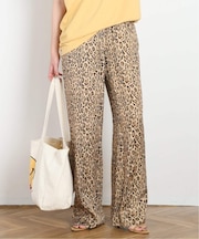 【COUTURE D'ADAM/クチュールドアダム】Leopard Italian Print  Pants