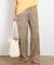 【COUTURE D'ADAM/クチュールドアダム】Leopard Italian Print  Pants