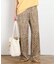 【COUTURE D'ADAM/クチュールドアダム】Leopard Italian Print  Pants