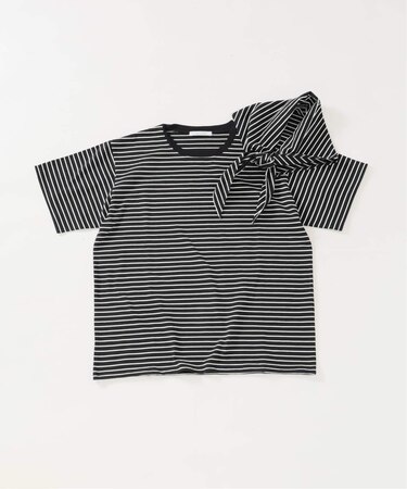 ハッピー ボーダー Tシャツ + スカーフ (2点セット)