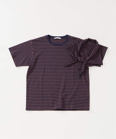 ハッピー ボーダー Tシャツ + スカーフ (2点セット)