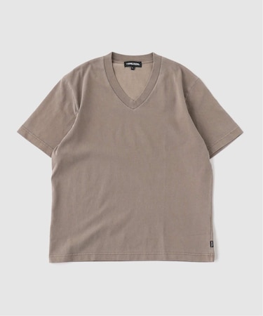 SHELTECH×JOURNAL STANDARD 別注 PIGMENT VネックTシャツ