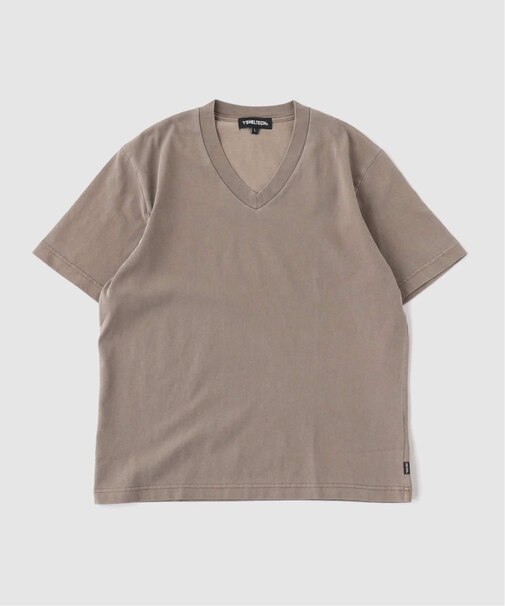 SHELTECH×JOURNAL STANDARD 別注 PIGMENT VネックTシャツ