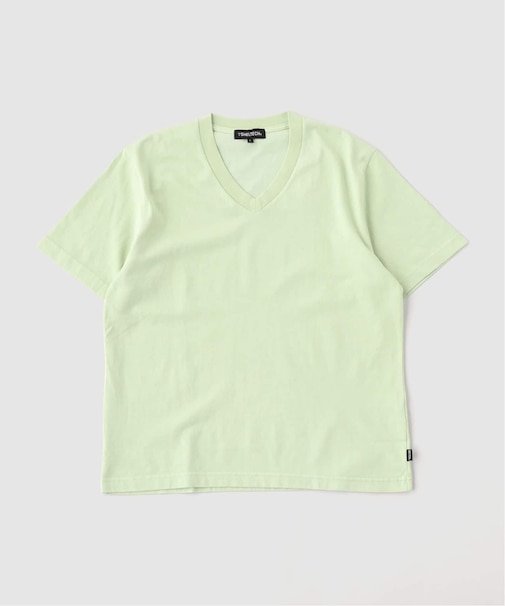 SHELTECH×JOURNAL STANDARD 別注 PIGMENT VネックTシャツ
