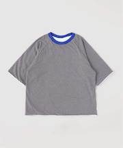 【FUN D】リバーシブル ボーダー Tシャツ
