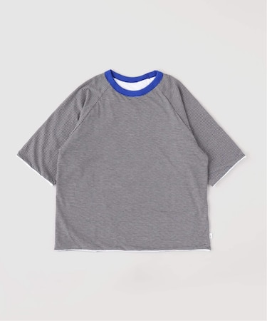 【FUN D】リバーシブル ボーダー Tシャツ