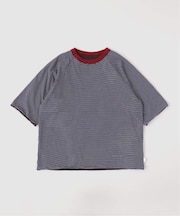 【FUN D】リバーシブル ボーダー Tシャツ