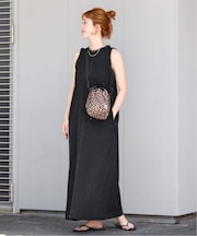 ウォッシャブル / DU JOUR / デュ ジュール JEAN TANK DRESS