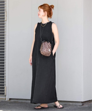 ウォッシャブル / DU JOUR / デュ ジュール JEAN TANK DRESS