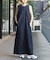 ウォッシャブル / DU JOUR / デュ ジュール JEAN TANK DRESS