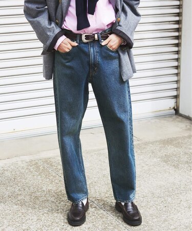 ストレート デニム パンツ LOT200
